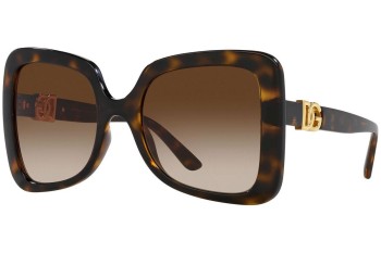 Okulary przeciwsłoneczne Dolce & Gabbana DG6193U 502/13 Oversize Havana