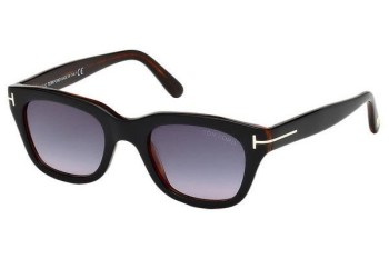 Okulary przeciwsłoneczne Tom Ford Snowdon FT0237 05B Kwadratowe Czarne