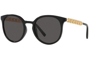 Solbriller Dolce & Gabbana DG6189U 501/87 Rund Sort