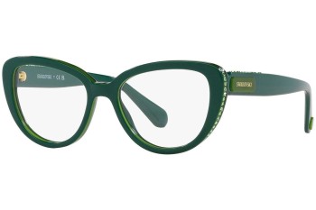 Brillen Swarovski SK2014 1017 Cat Eye Groen