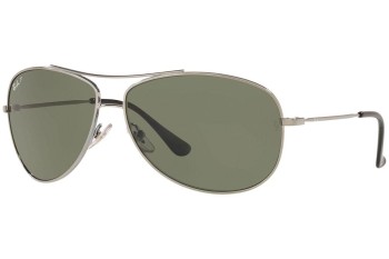 Okulary przeciwsłoneczne Ray-Ban RB3293 004/9A Polarized Pilotki (Aviator) Srebrne