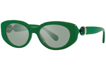 Zonnebril Swarovski SK6002 10079C Ovaal Groen