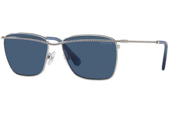 Ochelari de soare Swarovski SK7006 401555 Dreptunghiulari Argintii