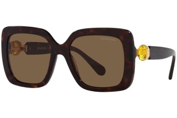 Ochelari de soare Swarovski SK6001 100273 Pătrați Havana