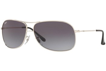 Okulary przeciwsłoneczne Ray-Ban RB3267 003/8G Pilotki (Aviator) Srebrne