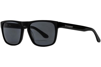 Ochelari de soare Horsefeathers Keaton AM082A Polarized Pătrați Negri