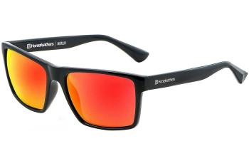 Aurinkolasit Horsefeathers Merlin AM044B Polarized Kulmikkaat Musta