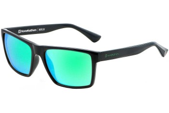 Ochelari de soare Horsefeathers Merlin AM044C Polarized Pătrați Negri