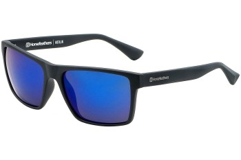 Okulary przeciwsłoneczne Horsefeathers Merlin AM044F Polarized Kwadratowe Czarne