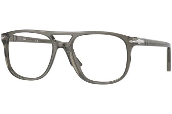 Okulary korekcyjne Persol PO3329V 1103 Pilotki (Aviator) Szare