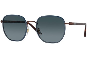 Solbriller Persol PO1015SJ 1127S3 Polarized Rund Blå