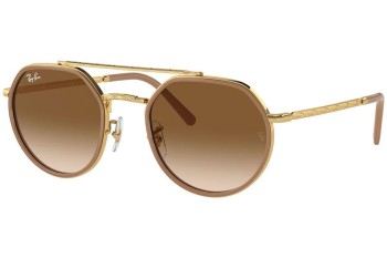 Okulary przeciwsłoneczne Ray-Ban RB3765 001/51 Nieregularny Złote