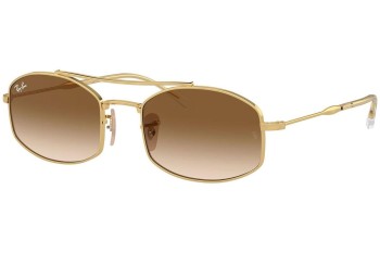 Okulary przeciwsłoneczne Ray-Ban RB3719 001/51 Nieregularny Złote