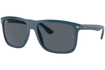 Okulary przeciwsłoneczne Ray-Ban Boyfriend Two RB4547 6717R5 Kwadratowe Niebieskie