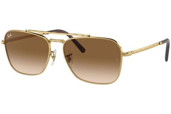 Zonnebril Ray-Ban New Caravan RB3636 001/51 Vierkant Goud