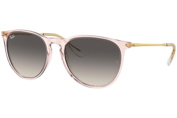 Solbriller Ray-Ban Erika RB4171 674211 Rund Guld