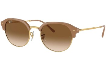 Слънчеви очила Ray-Ban RB4429 672151 Овални Златна