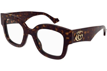 Silmälasit Gucci GG1423O 002 Kulmikkaat Havana