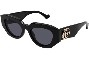 Sluneční brýle Gucci GG1421S 001 Cat Eye Černé