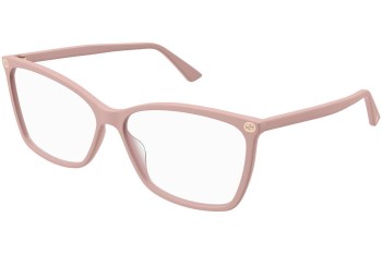 Briller Gucci GG0025O 011 Cat Eye Pink