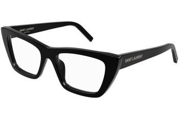 Okulary korekcyjne Saint Laurent SL276MICAOPT 003 Kocie oczy Czarne