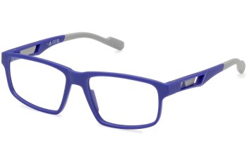 Ochelari Adidas Sport SP5055 092 Dreptunghiulari Albaștri