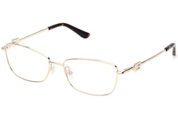 Okulary korekcyjne Guess GU2975 032 Prostokątne Złote