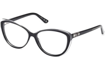 Okulary korekcyjne Guess GU2978 005 Kocie oczy Czarne