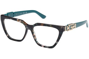 Okulary korekcyjne Guess GU2985 098 Nieregularny Havana