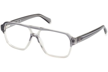 Okulary korekcyjne Guess GU50093 020 Pilotki (Aviator) Szare