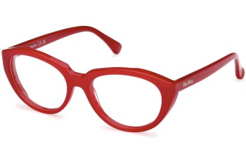 Okulary korekcyjne Max Mara MM5113 066 Owalne Czerwone