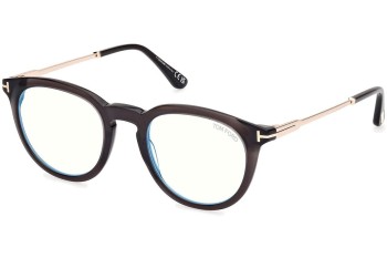 Okulary korekcyjne Tom Ford FT5905-B 005 Okrągłe Czarne