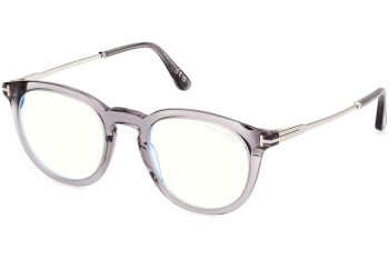 Okulary korekcyjne Tom Ford FT5905-B 020 Okrągłe Szare