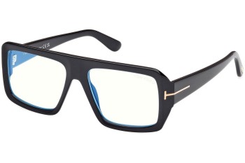 Okulary korekcyjne Tom Ford FT5903-B 001 Kwadratowe Czarne