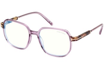 szemüvegeinket Tom Ford FT5911-B 081 Szogletes Lila