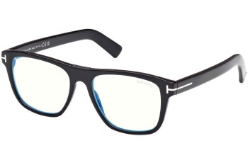 Okulary korekcyjne Tom Ford FT5902-B 001 Kwadratowe Czarne