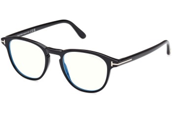 Okulary korekcyjne Tom Ford FT5899-B 001 Kwadratowe Czarne