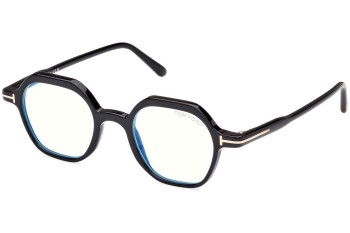 Okulary korekcyjne Tom Ford FT5900-B 001 Nieregularny Czarne