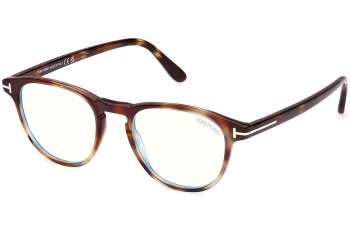 Silmälasit Tom Ford FT5899-B 055 Kulmikkaat Havana