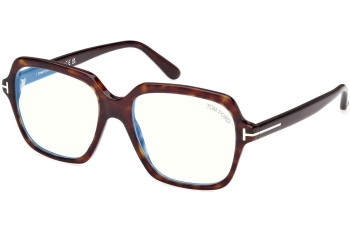 szemüvegeinket Tom Ford FT5908-B 052 Szogletes Havana