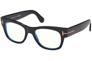 Brillen Tom Ford FT5040-B 001 Vierkant Zwart