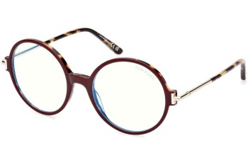 Glasses Tom Ford FT5914-B 071 Rund Rot