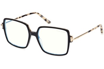 Brillen Tom Ford FT5915-B 005 Vierkant Zwart