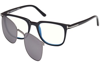 Okulary korekcyjne Tom Ford FT5916-B 001 Kwadratowe Czarne