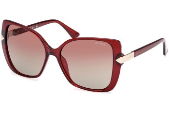 Okulary przeciwsłoneczne Guess GU7820 69F Oversize Czerwone