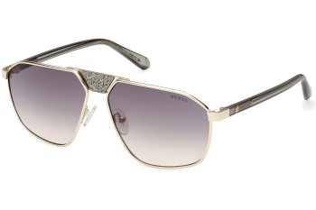 Solbriller Guess GU00086 32P Pilot Guld