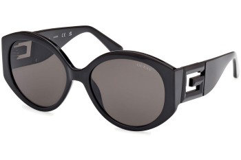 Okulary przeciwsłoneczne Guess GU7917 01A Okrągłe Czarne