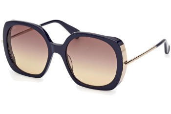 Ochelari de soare Max Mara Malibu9 MM0079 90F Pătrați Albaștri