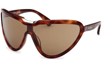 Okulary przeciwsłoneczne Max Mara Emil MM0084 52E Nieregularny Havana