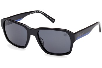 Слънчеви очила Timberland TB9343 01D Polarized Квадратни Черна